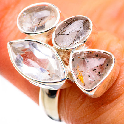 White Quartz Rings handcrafted by Ana Silver Co - RING134109