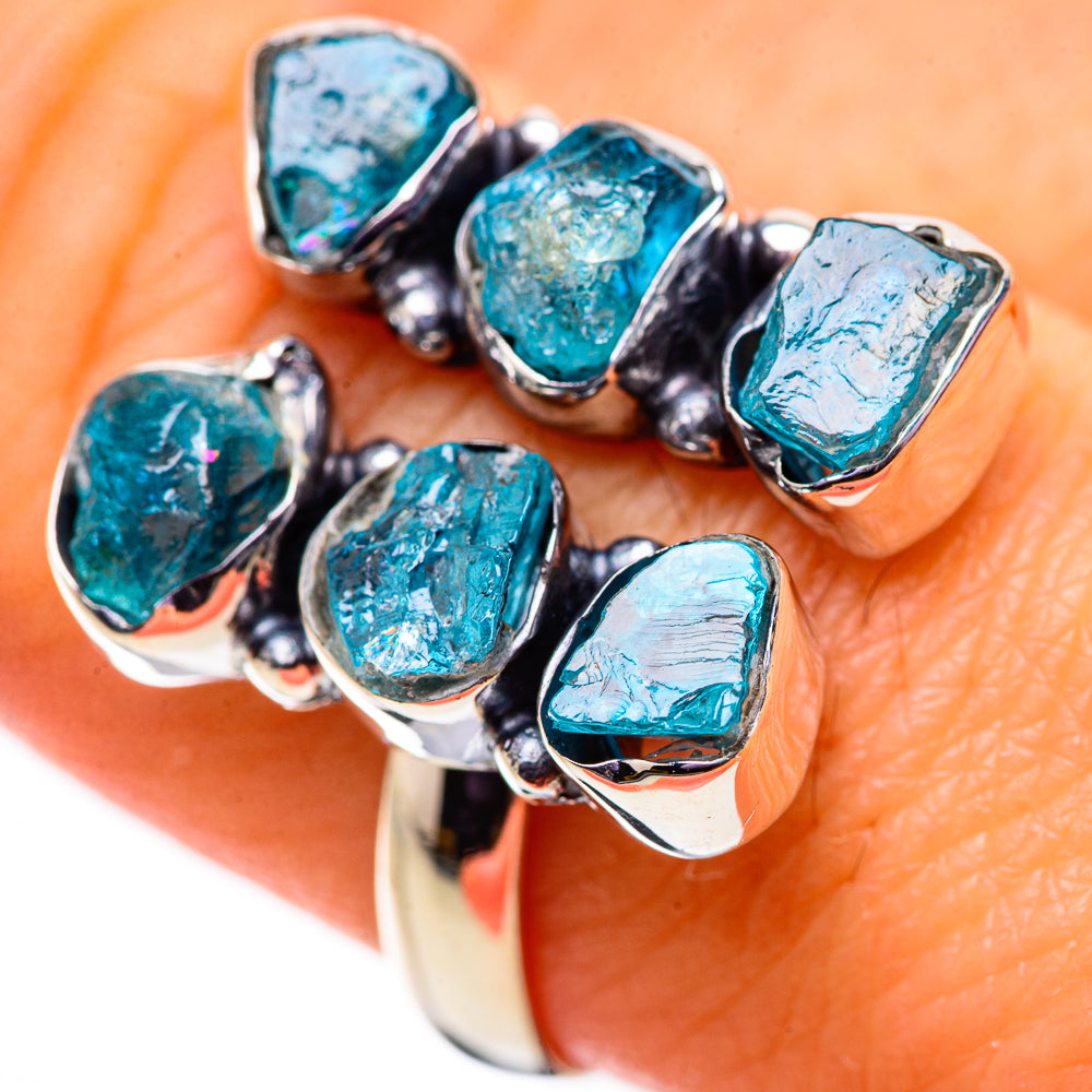 Apatite Rings handcrafted by Ana Silver Co - RING134117