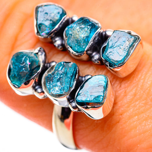 Apatite Rings handcrafted by Ana Silver Co - RING134117