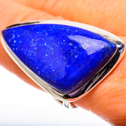 Lapis Lazuli Rings handcrafted by Ana Silver Co - RING134144