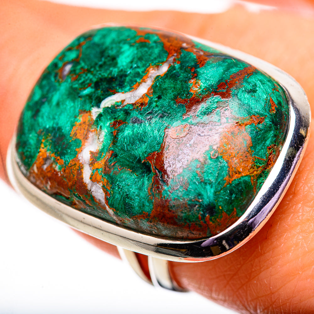 Malachite Rings handcrafted by Ana Silver Co - RING134147