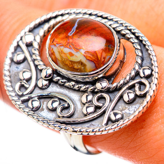 Butterfly Jasper Rings handcrafted by Ana Silver Co - RING134148