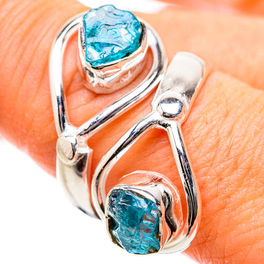 Apatite Rings handcrafted by Ana Silver Co - RING134203