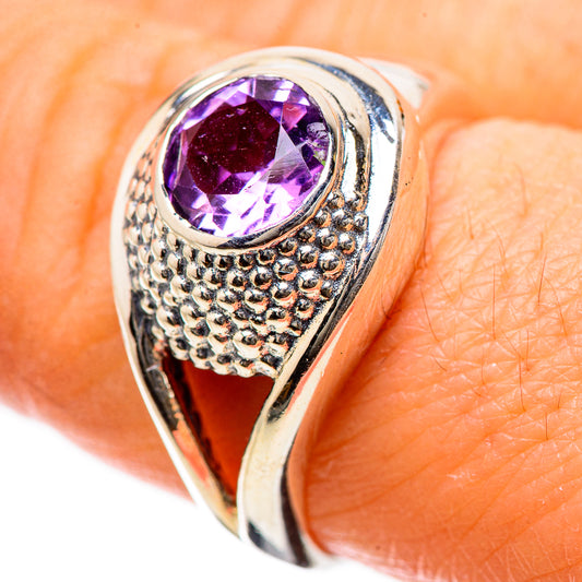 Amethyst Rings handcrafted by Ana Silver Co - RING134217