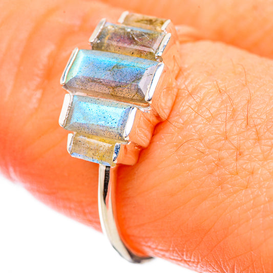Labradorite Rings handcrafted by Ana Silver Co - RING134224