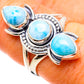 Larimar Rings handcrafted by Ana Silver Co - RING134241