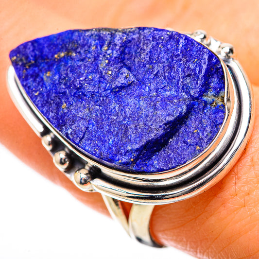 Lapis Lazuli Rings handcrafted by Ana Silver Co - RING134283