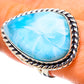 Larimar Rings handcrafted by Ana Silver Co - RING134300