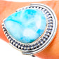 Larimar Rings handcrafted by Ana Silver Co - RING134305
