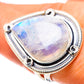 Rainbow Moonstone Rings handcrafted by Ana Silver Co - RING134352