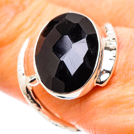 Black Onyx Rings handcrafted by Ana Silver Co - RING134373