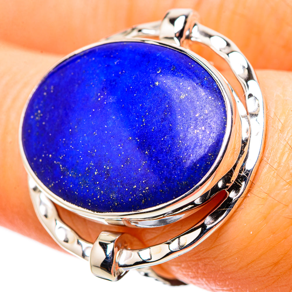Lapis Lazuli Rings handcrafted by Ana Silver Co - RING134381