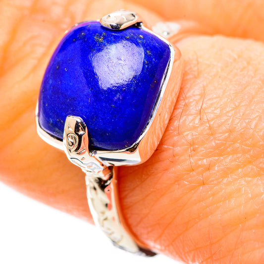 Lapis Lazuli Rings handcrafted by Ana Silver Co - RING134386