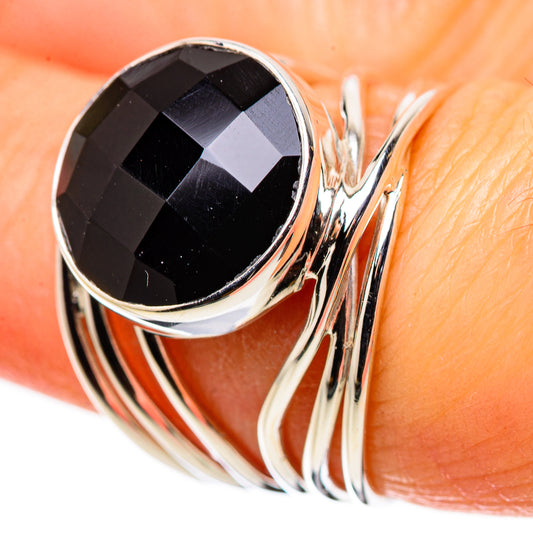 Black Onyx Rings handcrafted by Ana Silver Co - RING134397