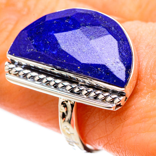 Lapis Lazuli Rings handcrafted by Ana Silver Co - RING134404