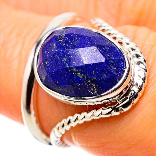 Lapis Lazuli Rings handcrafted by Ana Silver Co - RING134409