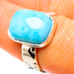 Larimar Rings handcrafted by Ana Silver Co - RING134426