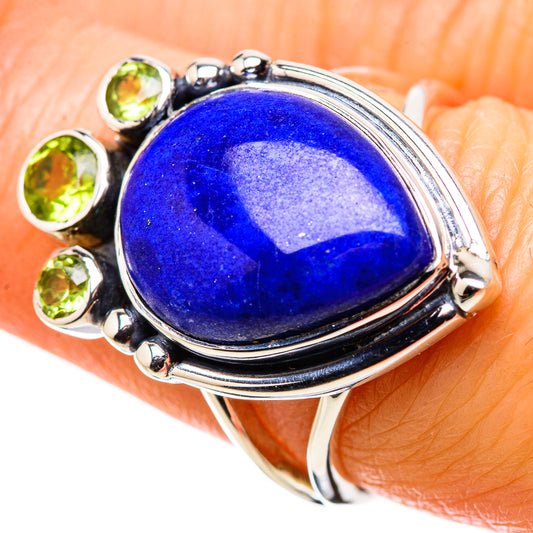 Lapis Lazuli Rings handcrafted by Ana Silver Co - RING134427