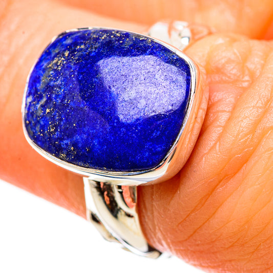 Lapis Lazuli Rings handcrafted by Ana Silver Co - RING134429