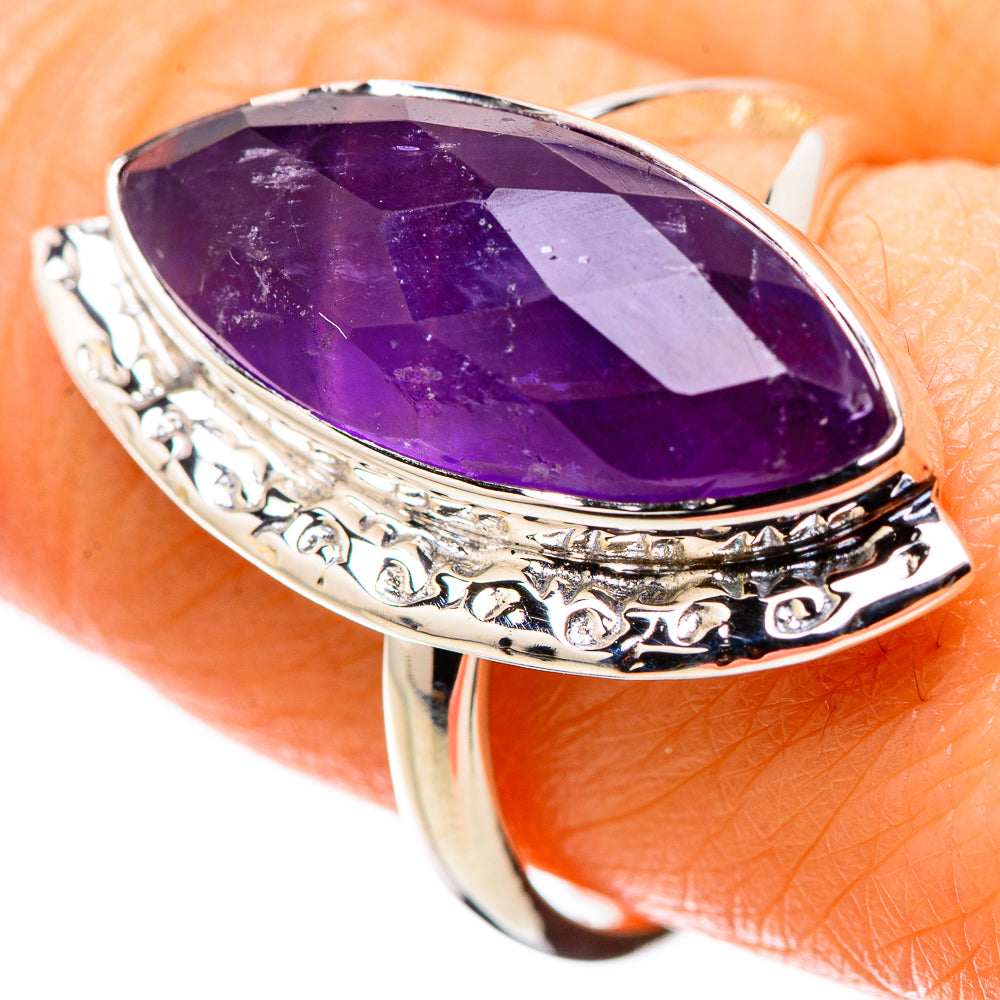 Amethyst Rings handcrafted by Ana Silver Co - RING134438