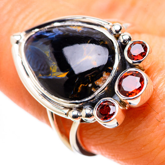 Pietersite Rings handcrafted by Ana Silver Co - RING134443