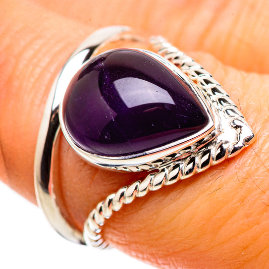 Amethyst Rings handcrafted by Ana Silver Co - RING134459