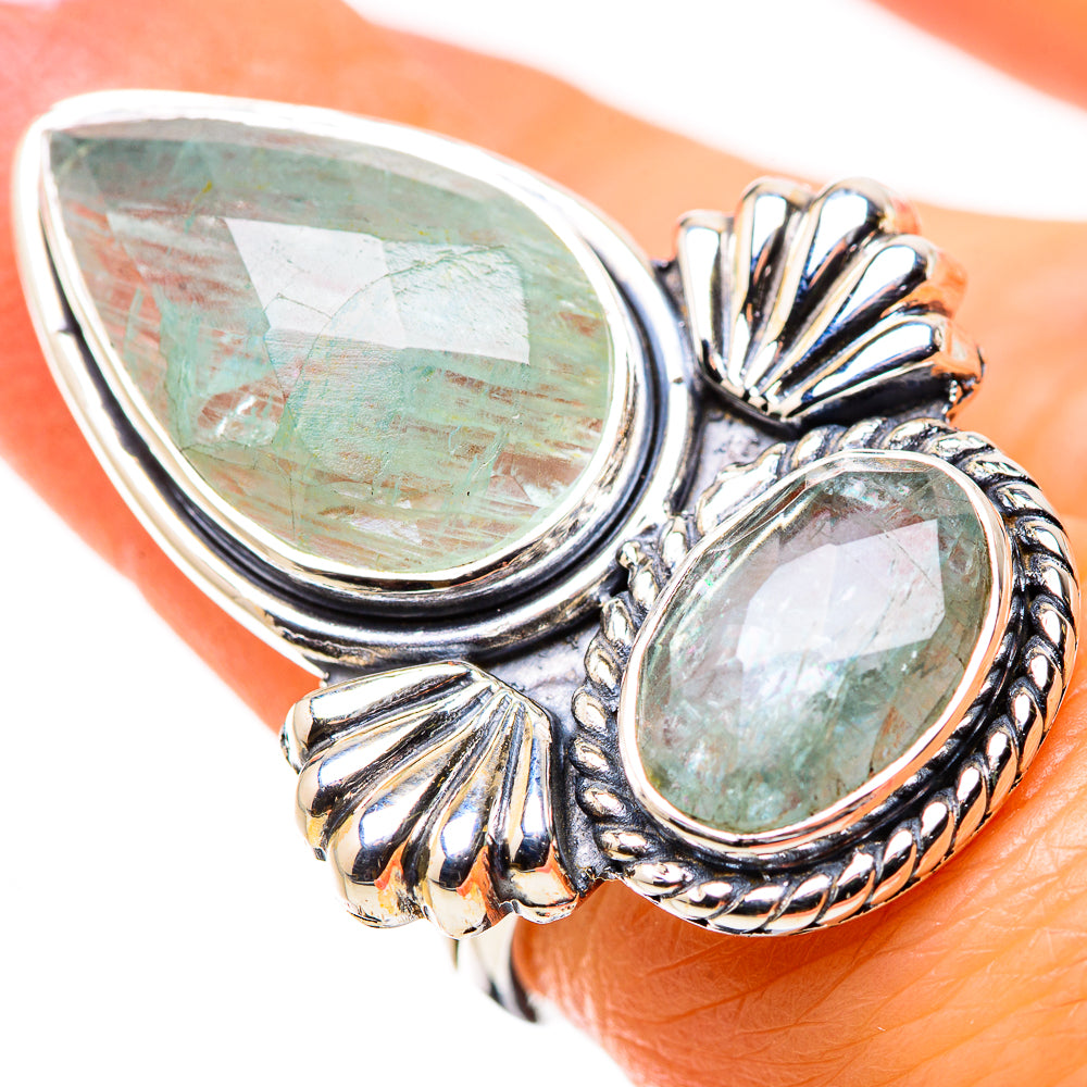 Aquamarine Rings handcrafted by Ana Silver Co - RING134472