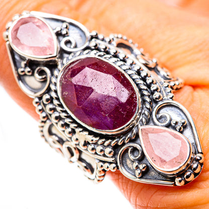 Ruby Rings handcrafted by Ana Silver Co - RING134476