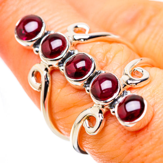 Garnet Rings handcrafted by Ana Silver Co - RING134477