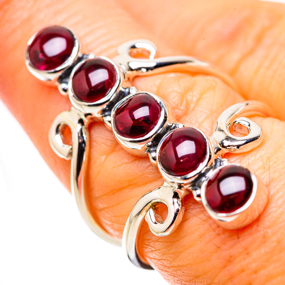 Garnet Rings handcrafted by Ana Silver Co - RING134477