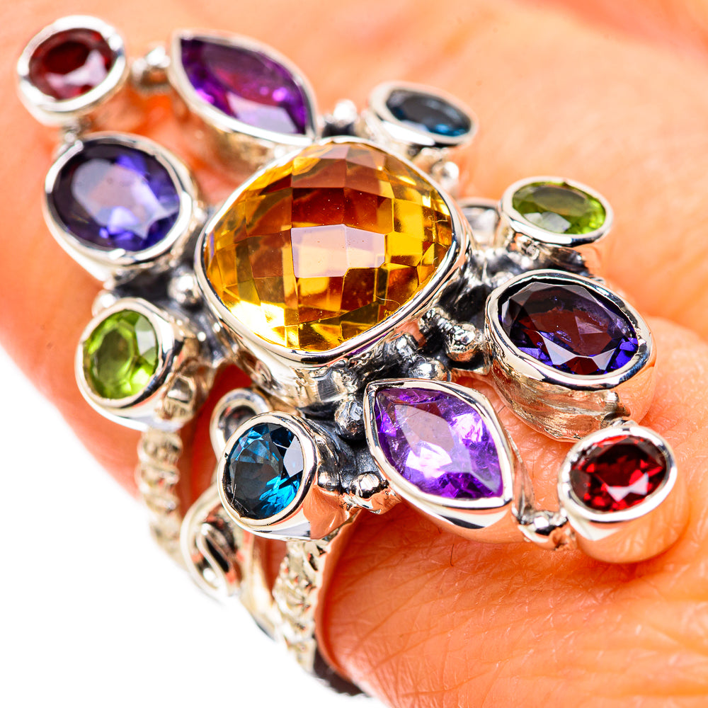 Citrine Rings handcrafted by Ana Silver Co - RING134495