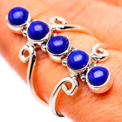 Lapis Lazuli Rings handcrafted by Ana Silver Co - RING134502