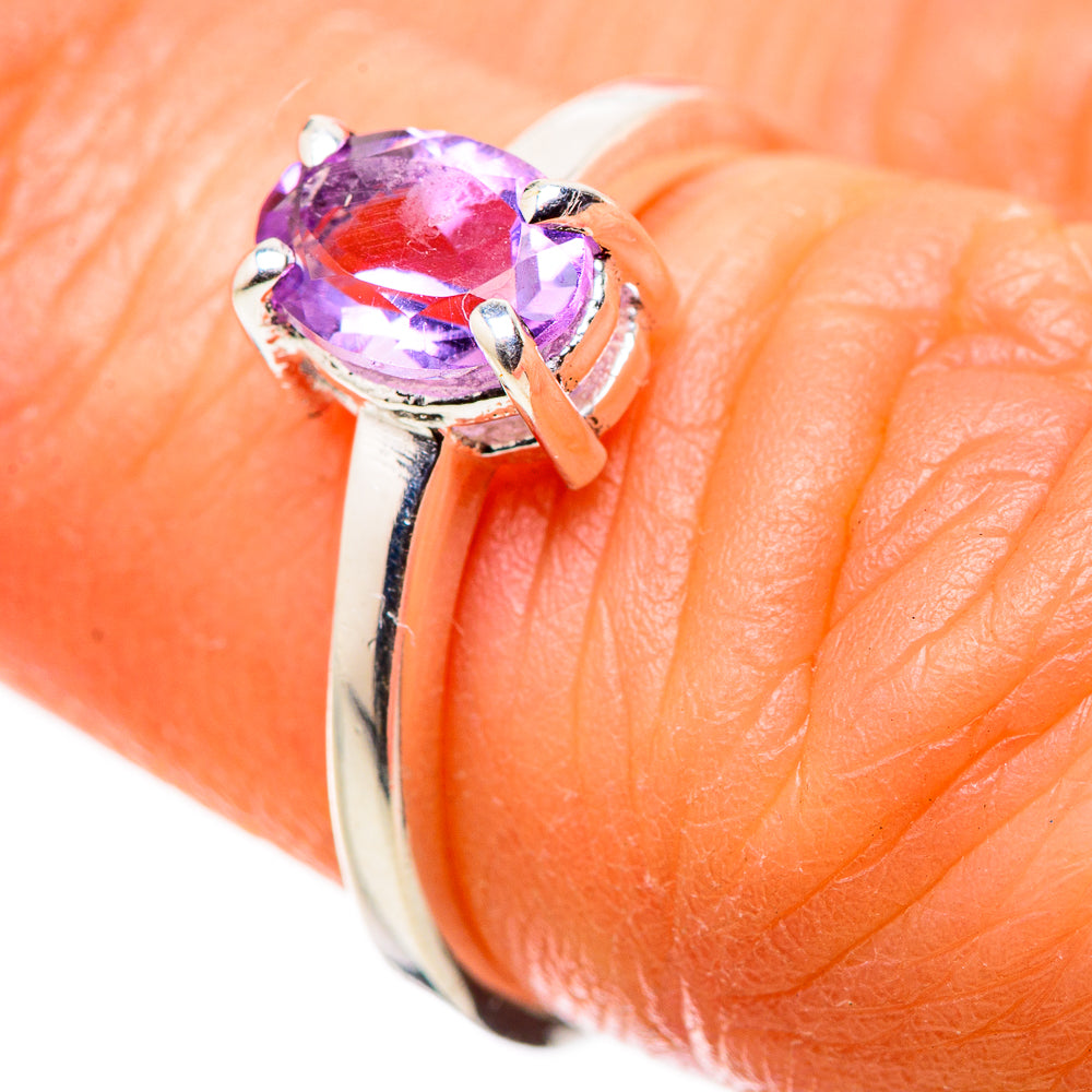Amethyst Rings handcrafted by Ana Silver Co - RING134571_SIZE-6
