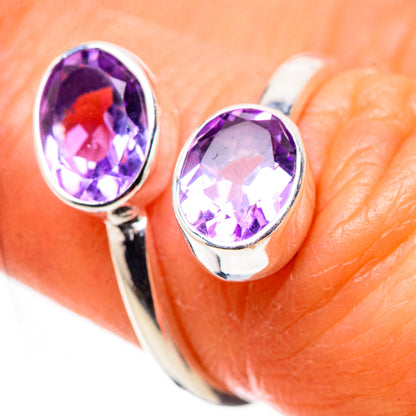 Amethyst Rings handcrafted by Ana Silver Co - RING134572_Size-8