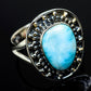 Larimar Rings handcrafted by Ana Silver Co - RING13468