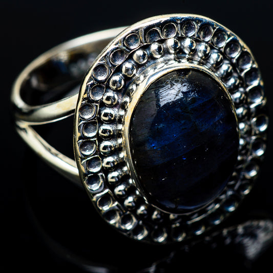 Labradorite Rings handcrafted by Ana Silver Co - RING13511