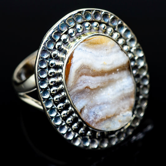 Desert Druzy Rings handcrafted by Ana Silver Co - RING13820