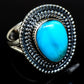 Larimar Rings handcrafted by Ana Silver Co - RING13866