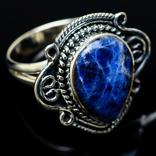Sodalite Rings handcrafted by Ana Silver Co - RING13916