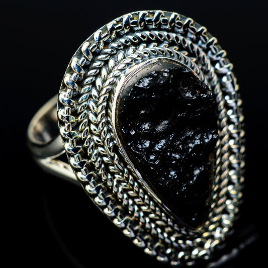 Tektite Rings handcrafted by Ana Silver Co - RING14024