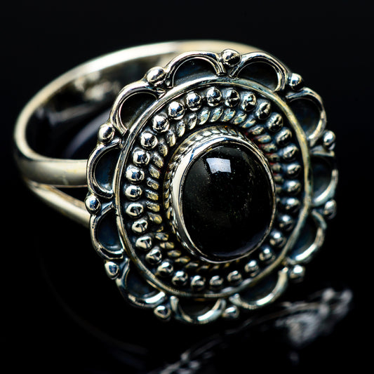 Black Onyx Rings handcrafted by Ana Silver Co - RING14297