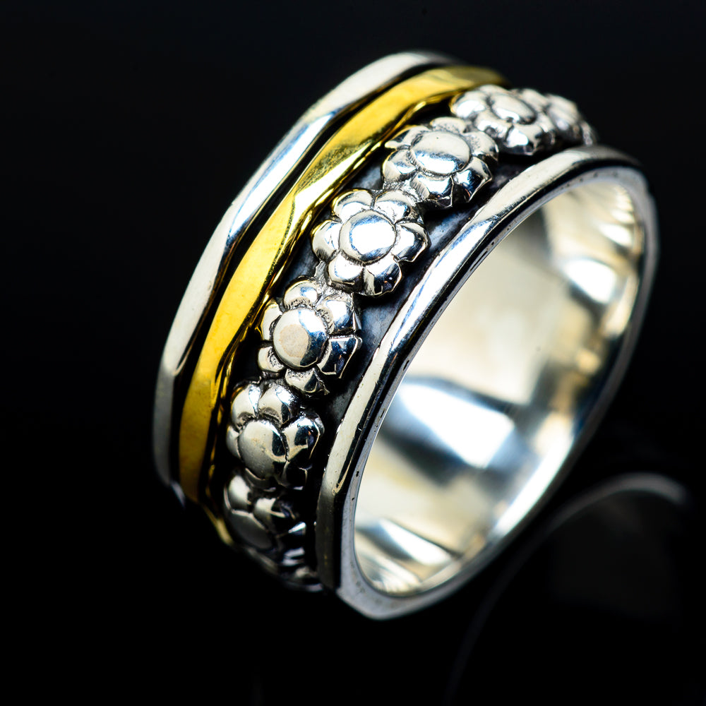 Meditation Spinner Rings handcrafted by Ana Silver Co - RING15991