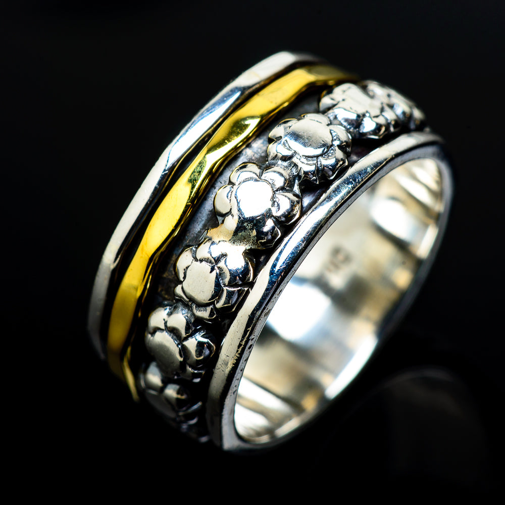 Meditation Spinner Rings handcrafted by Ana Silver Co - RING16531