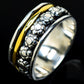 Meditation Spinner Rings handcrafted by Ana Silver Co - RING16988