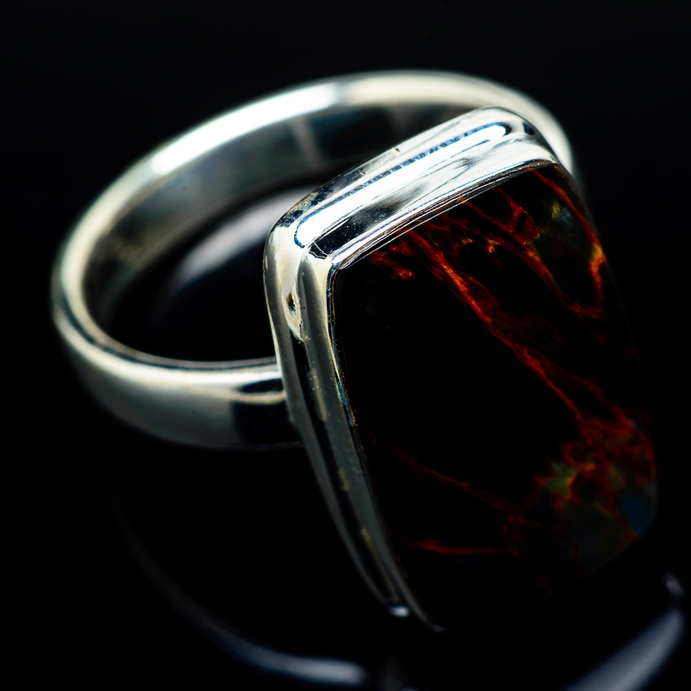 Pietersite Rings handcrafted by Ana Silver Co - RING17035