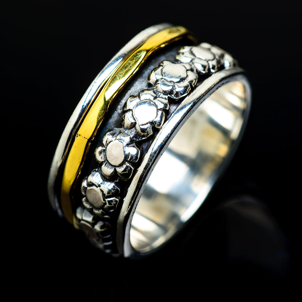 Meditation Spinner Rings handcrafted by Ana Silver Co - RING17103