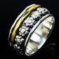 Meditation Spinner Rings handcrafted by Ana Silver Co - RING17144