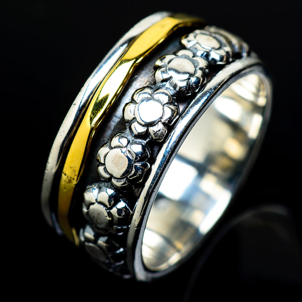 Meditation Spinner Rings handcrafted by Ana Silver Co - RING17184