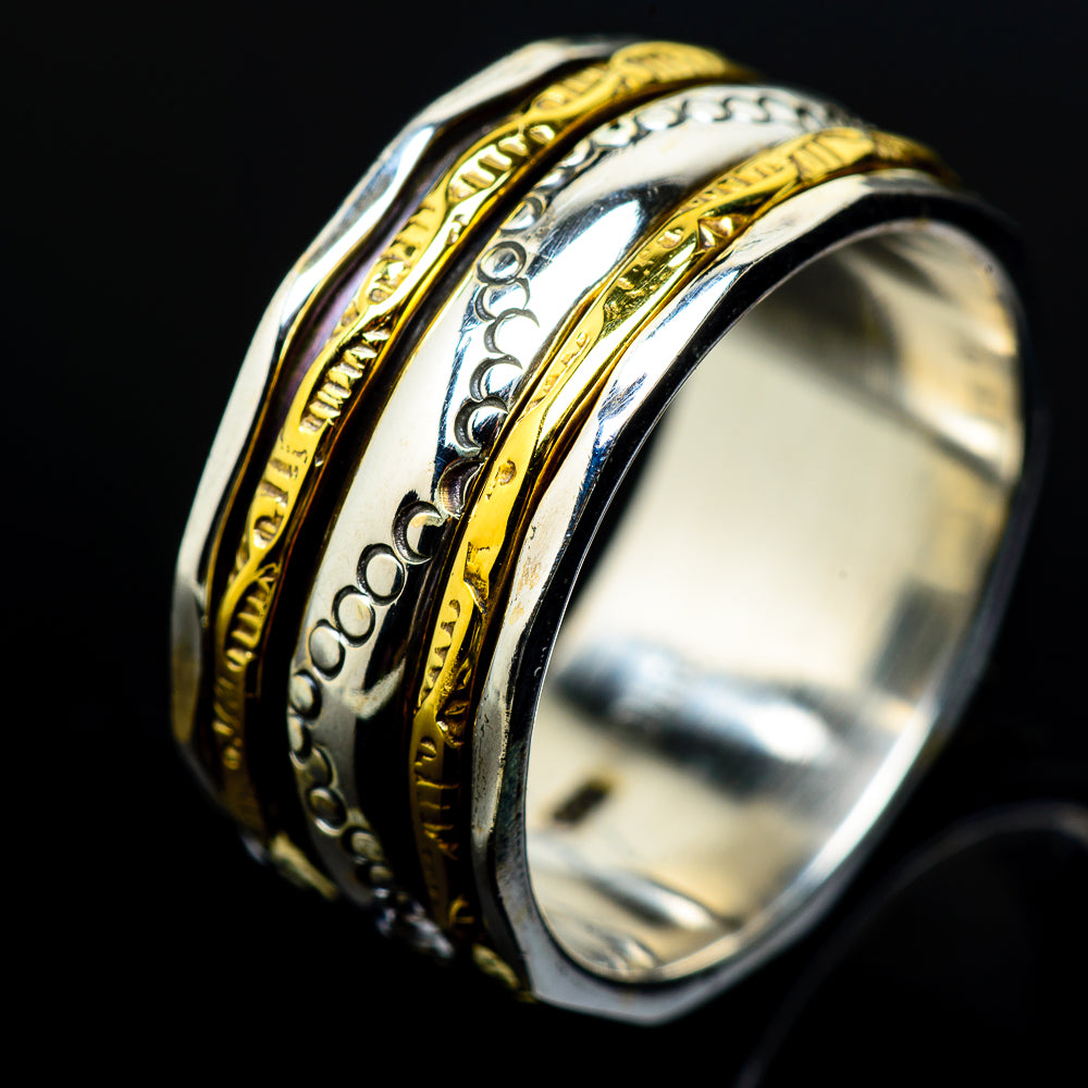 Meditation Spinner Rings handcrafted by Ana Silver Co - RING17492