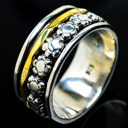 Meditation Spinner Rings handcrafted by Ana Silver Co - RING18118